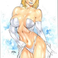  Big Tits Blonde Emma Frost  pics