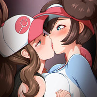  Hentai Kissing Lesbian  pics