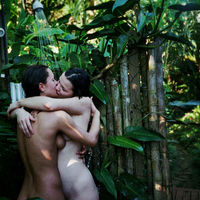 Lesbian Outdoor Shower  pics
