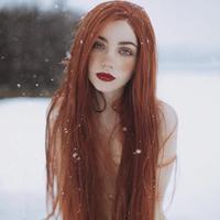  Long Hair Non Nude Redhead  pics