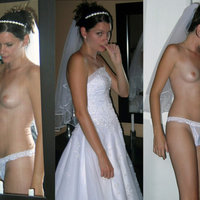  Amateur Bride Brunette  pics
