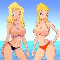  Big Tits Blonde Lesbian  pics