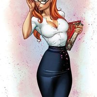  Office Slut Redhead Secretary Outfit  pics