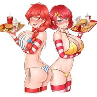  Big Tits Mcdonalds Redhead  pics