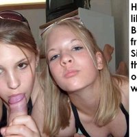  Blowjob Teen Threesome  pics