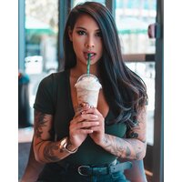  Asian Brunette Tattoo  pics