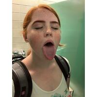  Babes Redhead Tongue  pics
