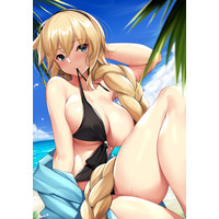  Anime Beach Blonde  pics