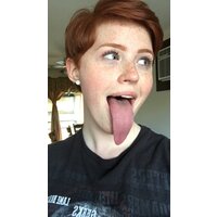  Long Tongue Non Nude Redhead  pics