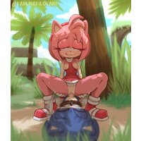  Amy Rose Cowgirl Position Furry  pics