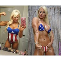  Athletic Blonde Fbb Muscle  pics