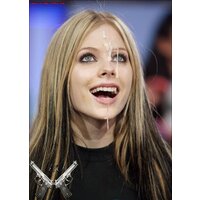  Avril Lavigne Blonde Bukkake  pics
