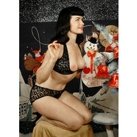  50S Bettie Page Christmas  pics