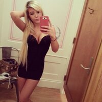  Big Tits Blonde Minidress  pics