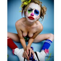  Blonde Clown Fetish  pics