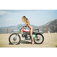  Babes Blonde Motorcycle  pics