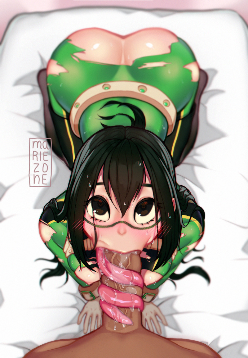Froppy는 그녀의 혀를 사용하여 이상해집니다 picture