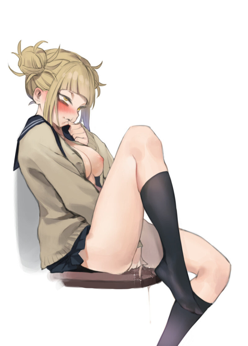 戸賀ひみこが自分に触れる picture