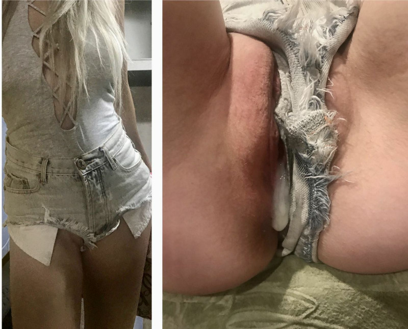 그녀가 너무 뜨거우면 옷을 벗지 않고도 질내 사정 할 수 있습니다. picture