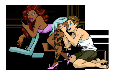 Siyah Femdom Tanrıça logosu picture
