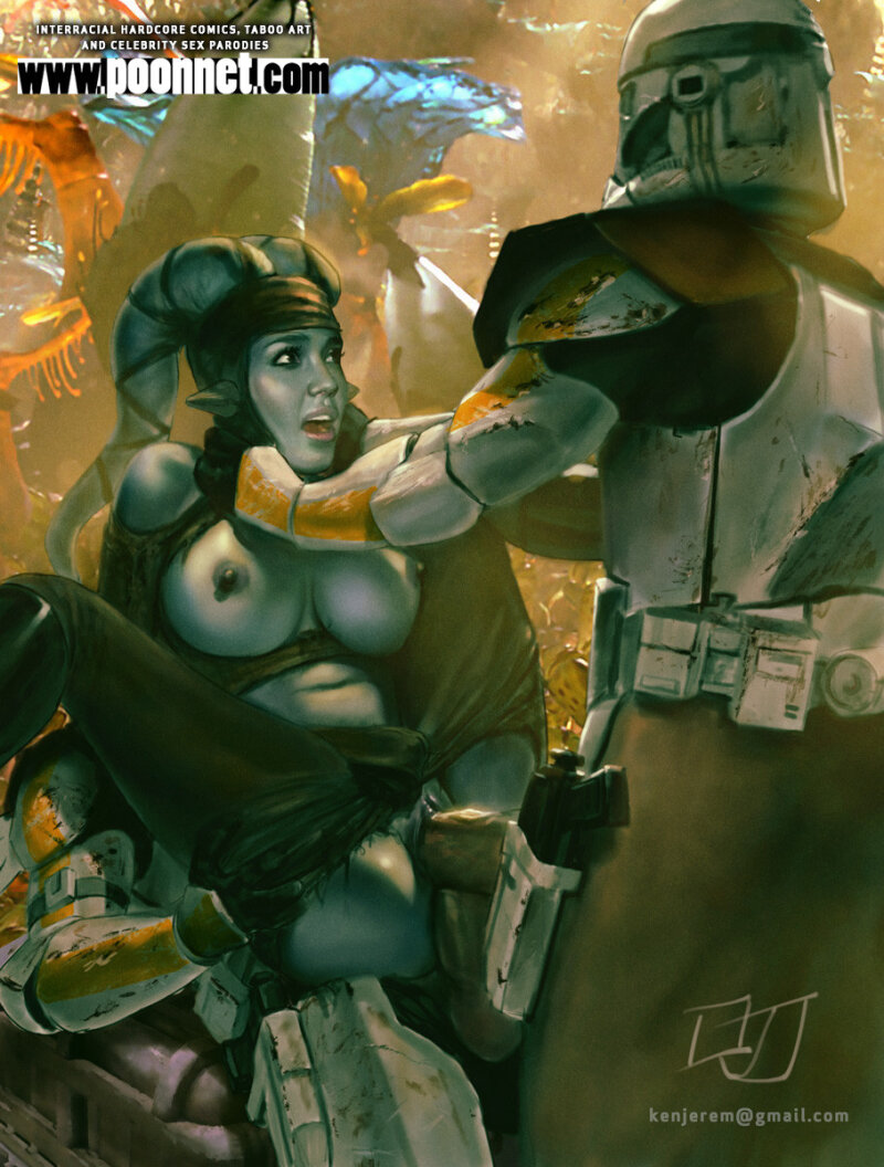 Aayla Secura çift etiketli picture