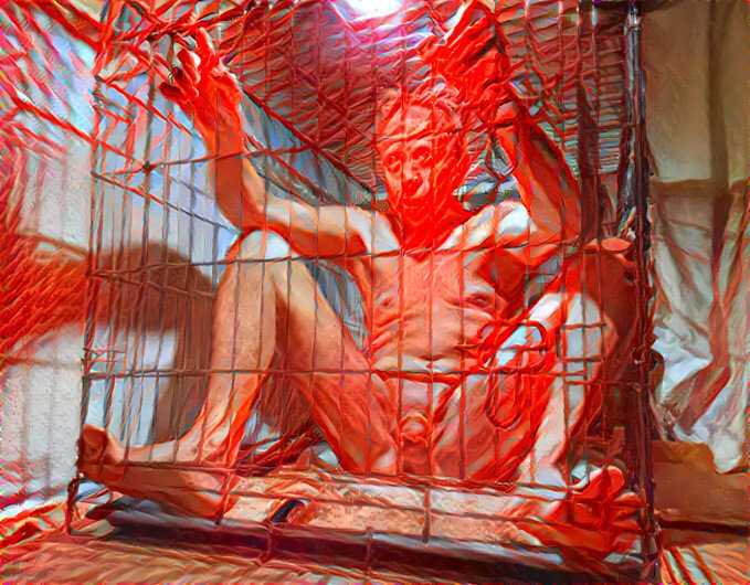 Torsten Sparmann nackt in der Hundebox Slave naked Public for ever and Everyone 7c8a1 gay schwul gefesselt picture