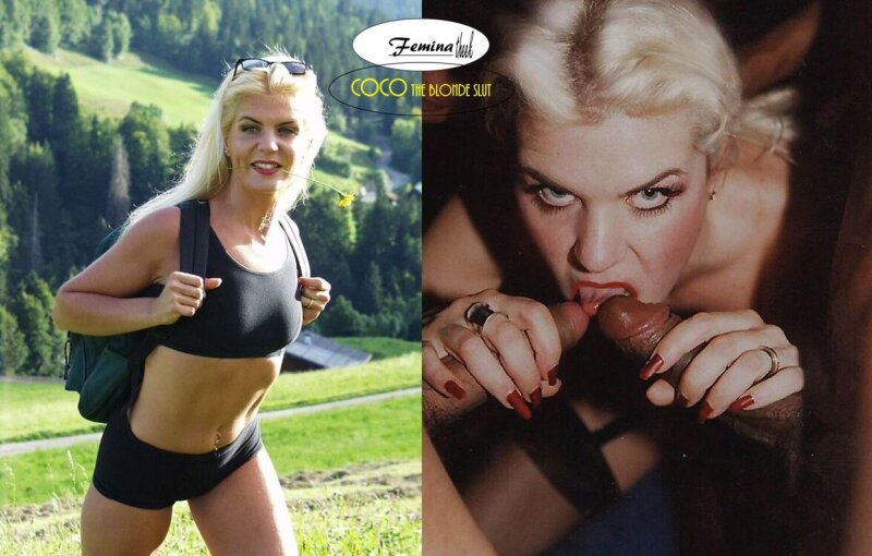 可可金发街妓女和真正成熟的荡妇字幕 picture