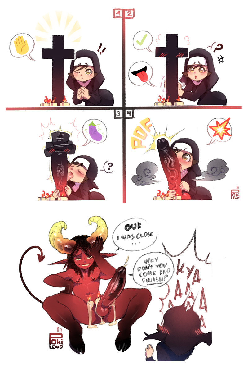 尼僧へのサプライズ picture