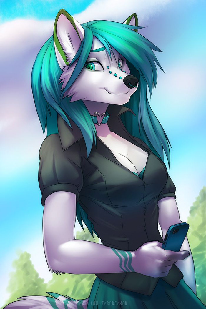 素晴らしいおっぱいでセクシーな毛皮！ picture