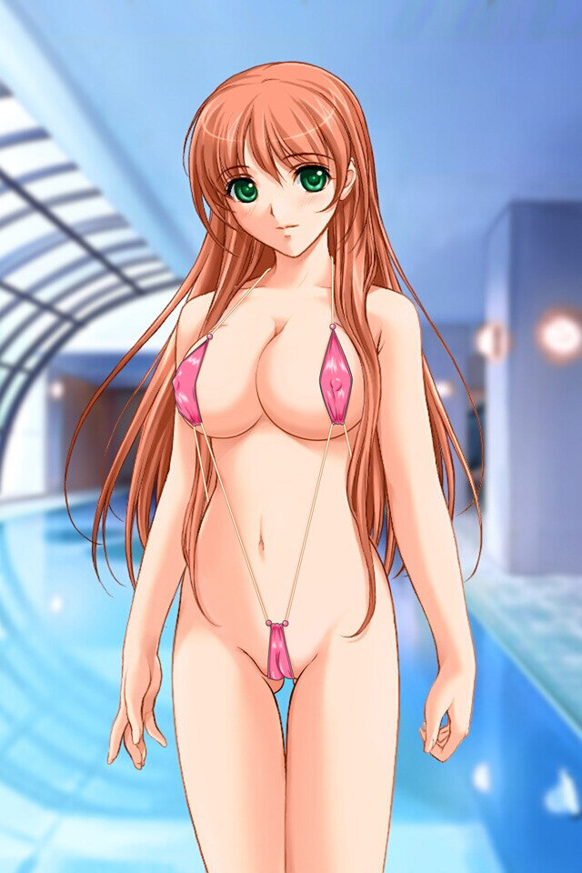 秋葉系彼女によるマイクロビキニの女性 picture