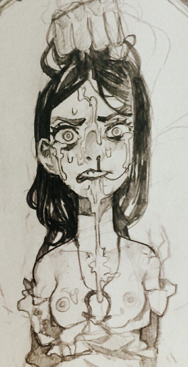 爱丽丝·利德尔（Alice Liddell）身陷困境，莫萨（Mossa） picture