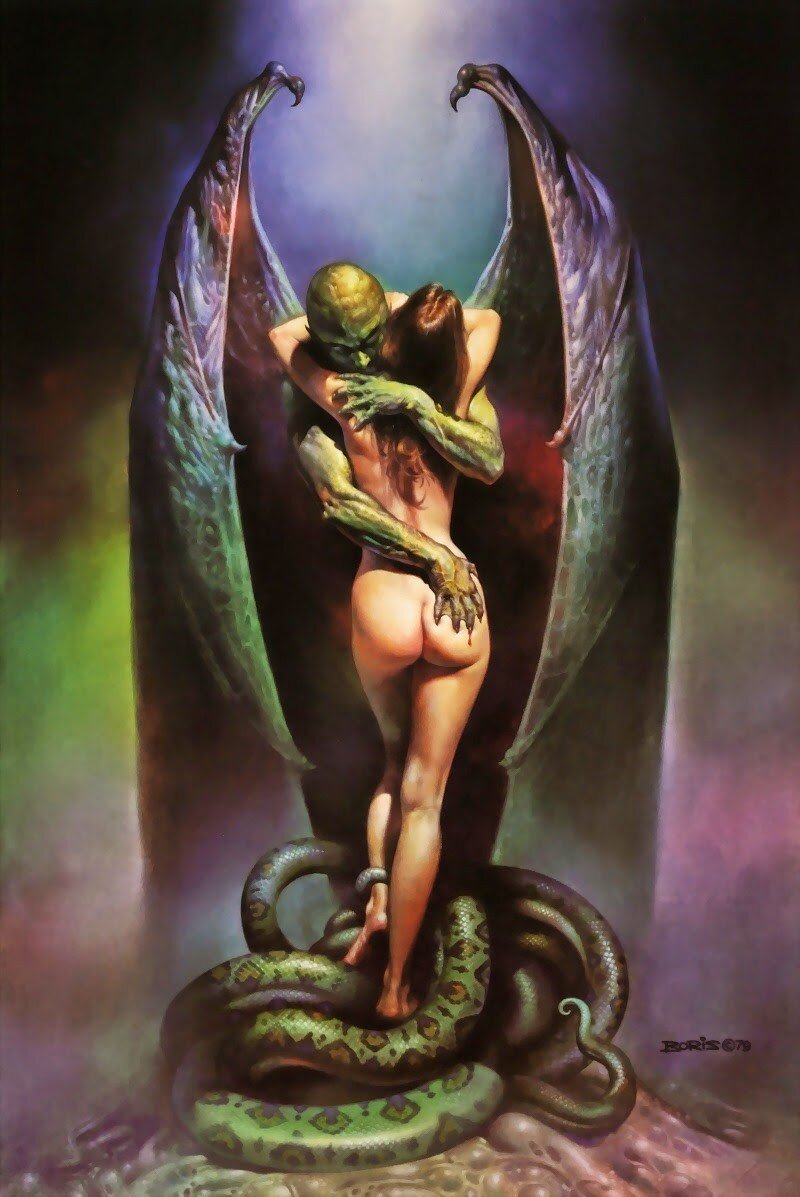 私のお気に入りのアーティストの1人。Boris Vallejio picture