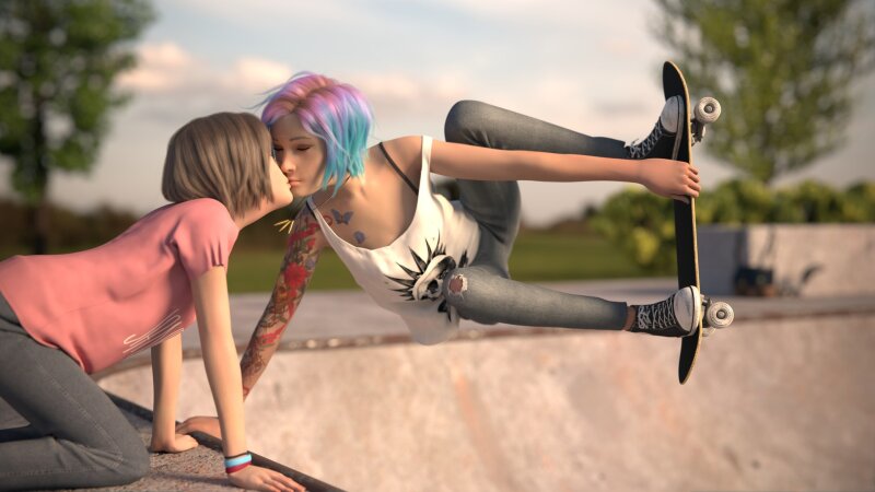 Chloe Price＆Max Caulfield，生活很奇怪 picture