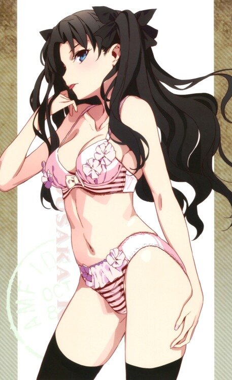abaslev: kader / gece kalmak morii shizuki toosaka rin | yande.re picture