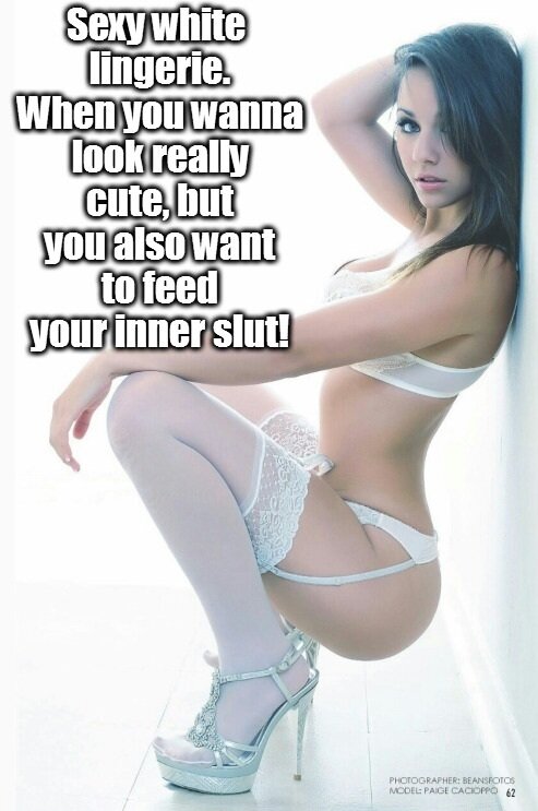 白いランジェリー picture