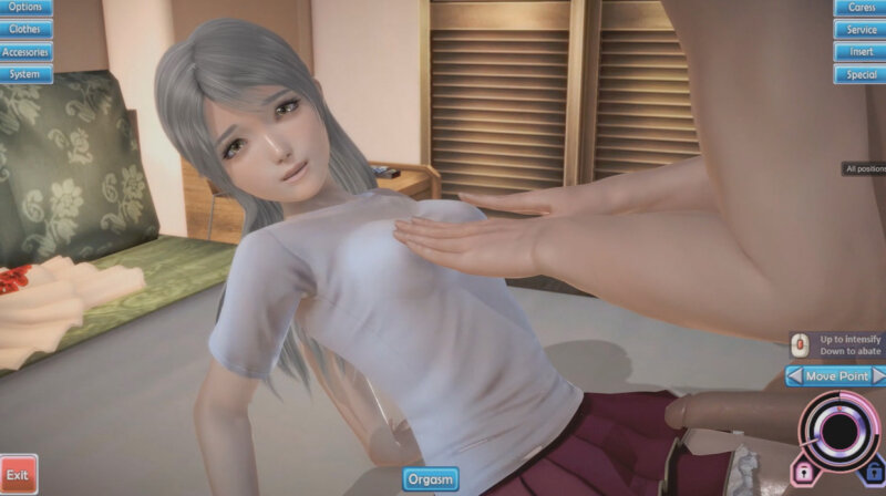 sevimli gümüş saçlı teen picture