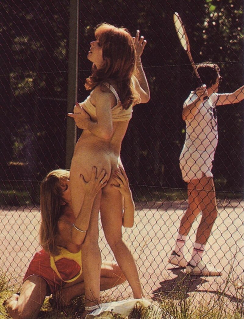惊人的老式图片与热女同性恋 picture