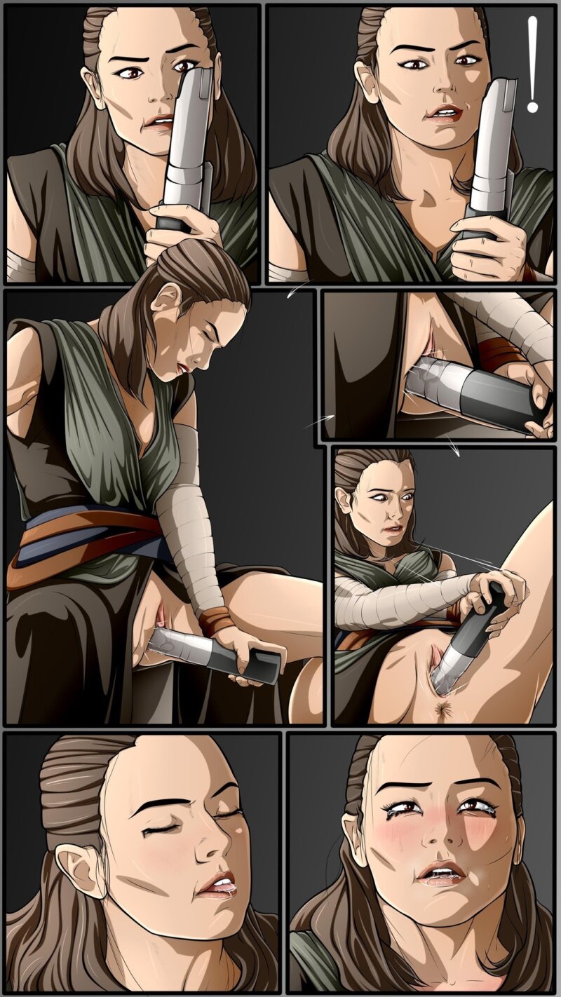 Rey用光剑乱搞自己 picture