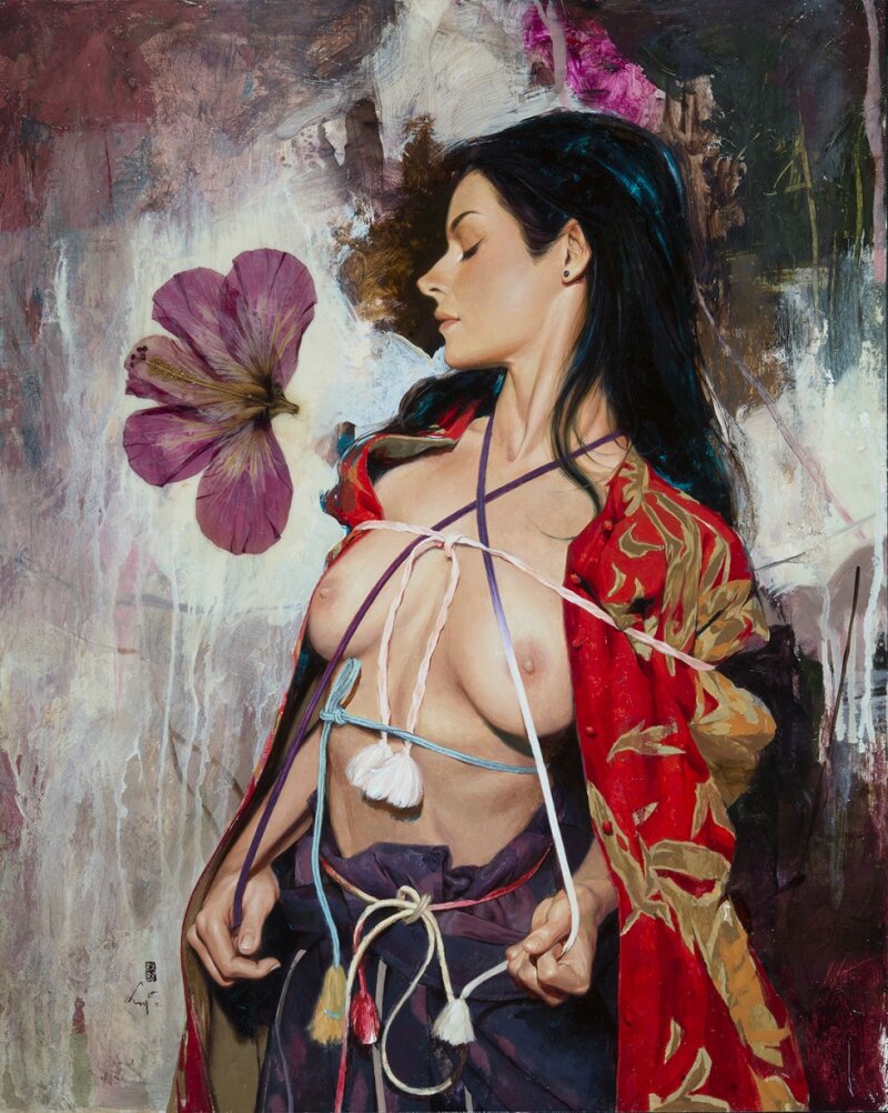 SoeyMilkによるニンフのような官能的なアート picture