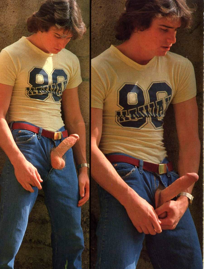 素晴らしいコックを持つハンサムな男 picture