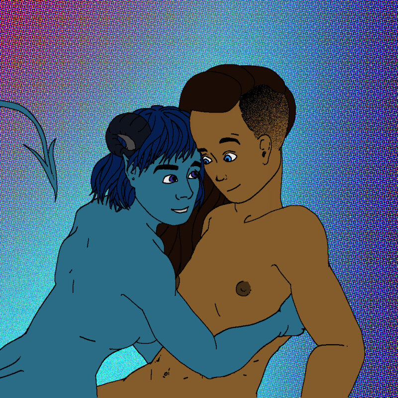 Beau and Jester Fan Art from Critical Role picture