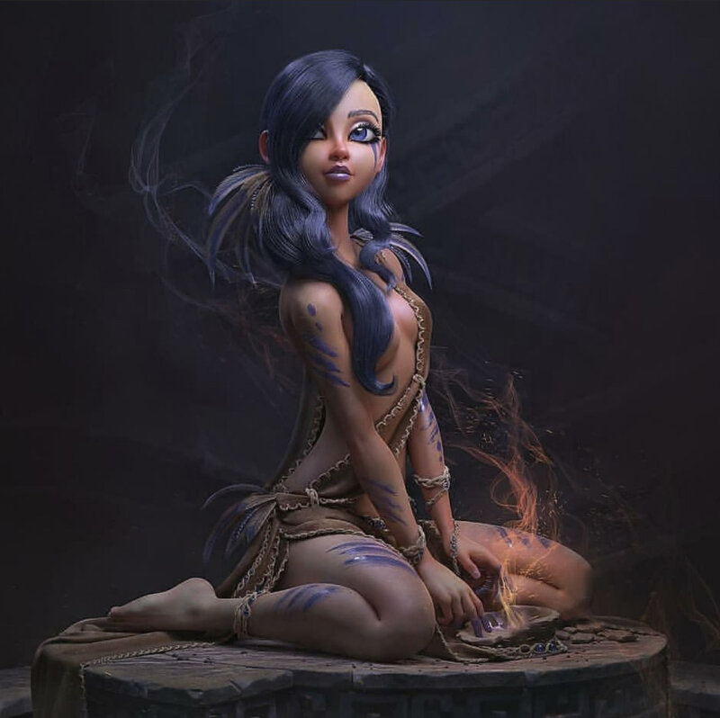 3Dアートインスタ：BYNxd8mh16d picture