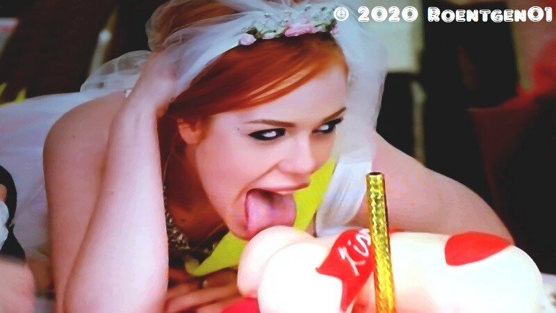 redhead Bride Roentgen01 tarafından Penis ve yumurta kek * emmek * picture