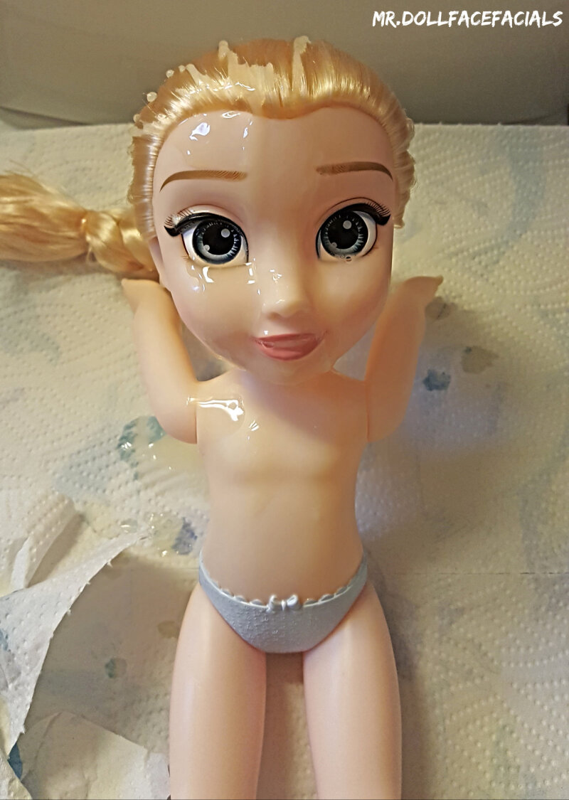 Yeni bebeğim Elsa, ilk cumshot elsa güzel yüzü. picture