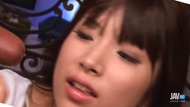 Hinata Tachibana Enjoys Getting Her Mouth Fucked In Threesome picture