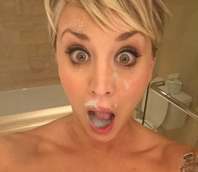 Kaley Cuoco Facial Fake picture