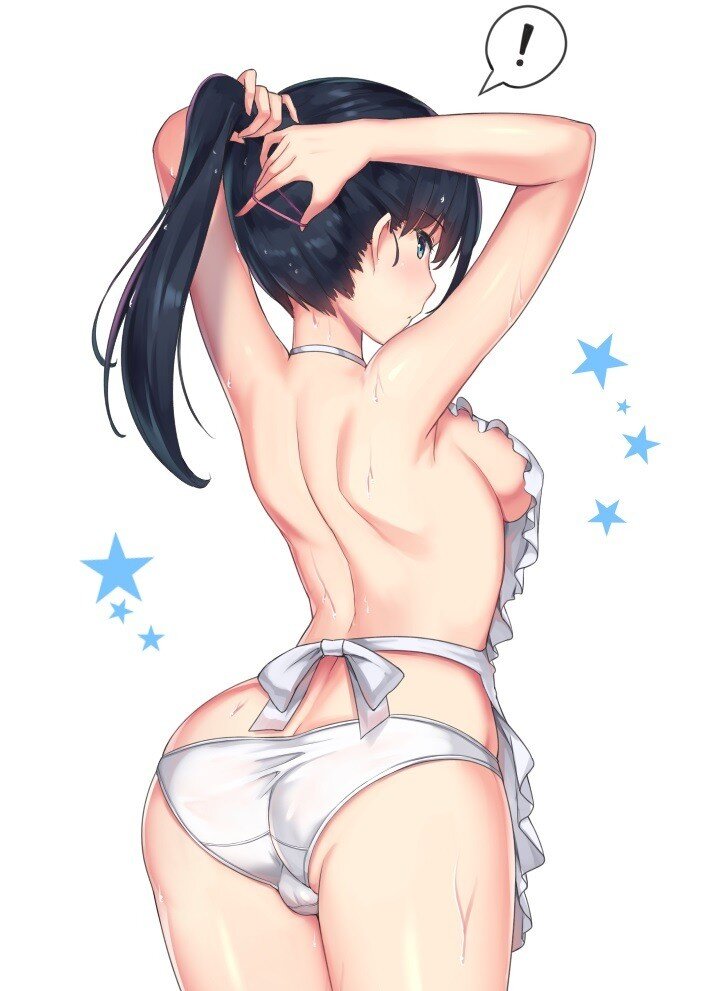 下着スリップのみの非常に熱いエッチなセクシーガール picture