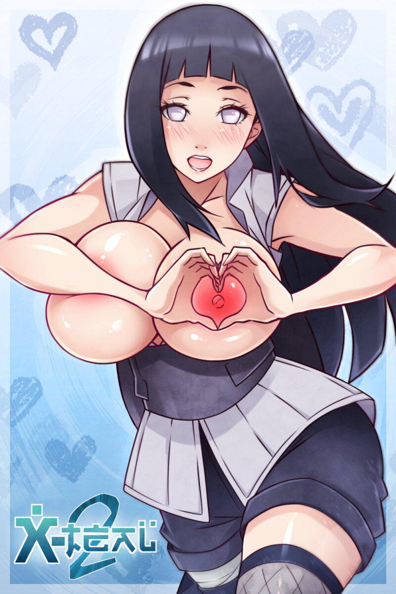 Hinata炫耀她巨大的喇叭 picture