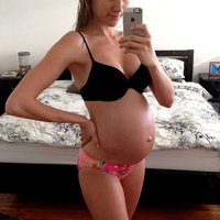  Lingerie Pregnant Selfie  pics
