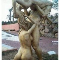  Sex Pose Statue Threesome Threesome  pics